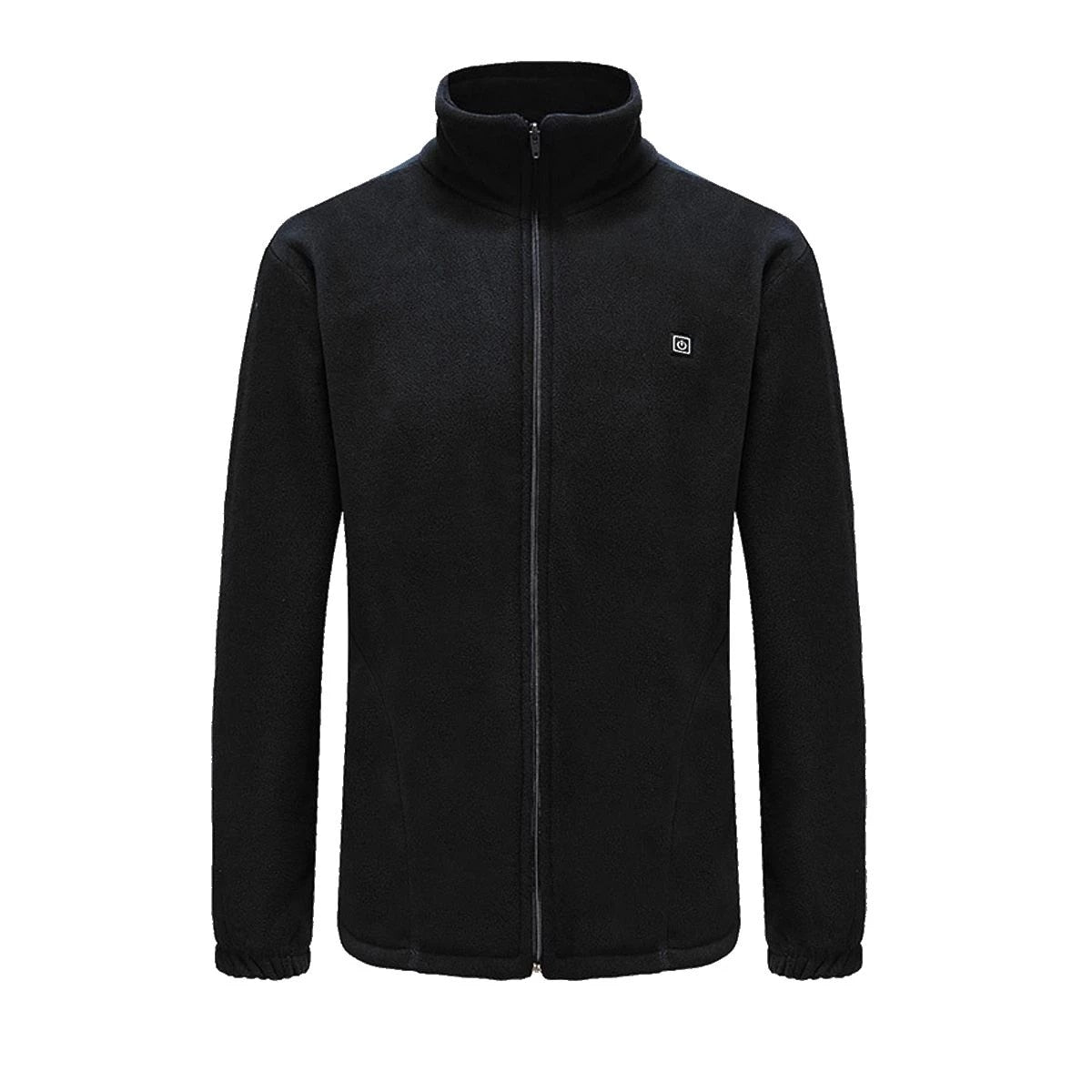 GLACIER Jacket - Heated fleece in black