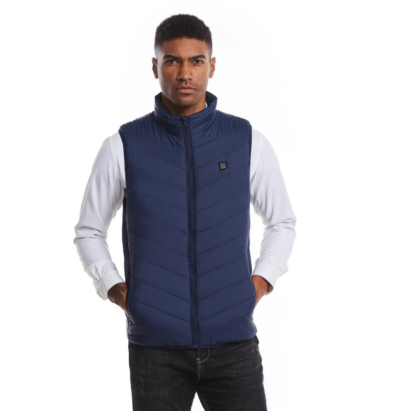PYROL - Heated vest in blue