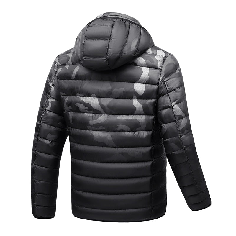 RADIATOR - Heated Jacket in Black Camouflage