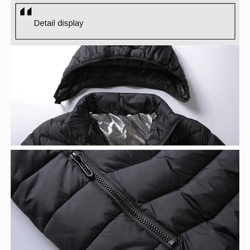 SPARKY - Heated jacket in black