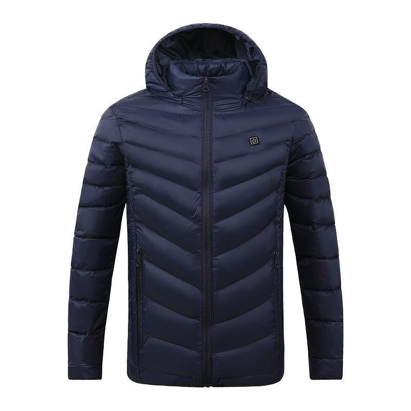 SPARKY - Heated jacket in navy blue