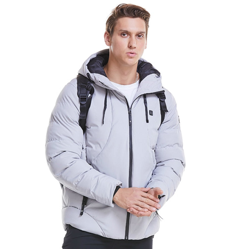 SUBZERO - Heated Jacket in Light Grey