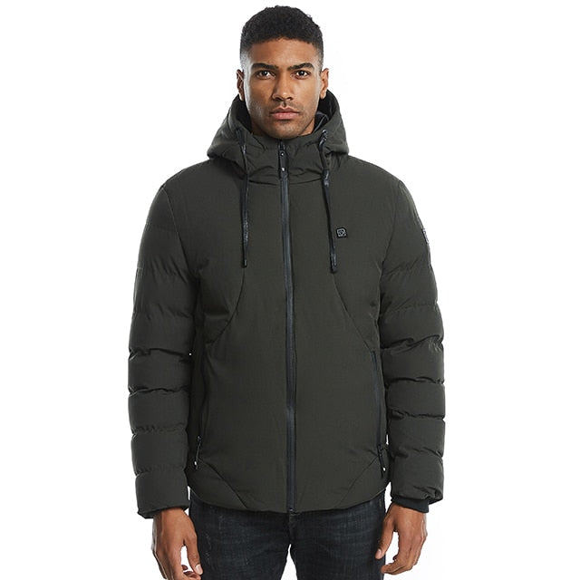 SUBZERO - Heated Jacket in Navy Green